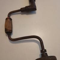 Trapano a mano antico vintage.