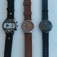 Orologi 3 pezzi ex collezione 