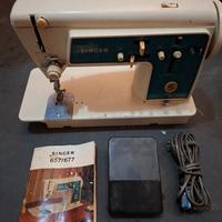Singer 657/677 d’epoca + forbici originali