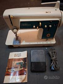 Singer 657/677 d’epoca + forbici originali