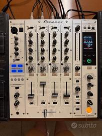 DJM 850 WHITE in perfette condizioni (+ DECKSAVER)