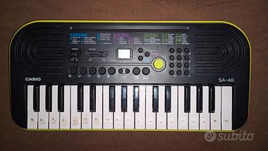 PIANOLA CASIO SA-46 CON CUSTODIA