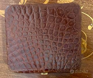 Portasigarette in pelle