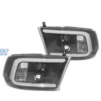 FARI PER DODGE RAM 09-18 LUCE DIURNA A LED NERO