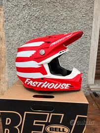 Bell moto 9 fast house rosso taglia M