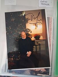 Autografo Carlo Verdone