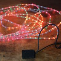 10+10m tubo catena luminosa luci colorate esterno