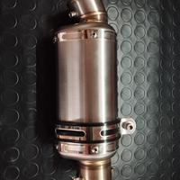 Scarico/silenziatore per moto
