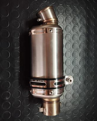 Scarico/silenziatore per moto