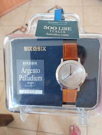 Orologio Coinwatch SixSix 500 Lire Argento 