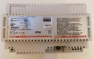 BTICINO 346000 Alimentatore per impianti 2 fili