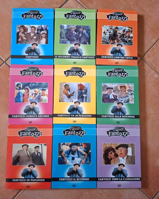 Serie DVD Fantozzi - 9 dvd