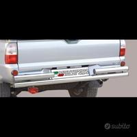 Mitsubishi L200 2002>2006 Paraurti posteriore inox