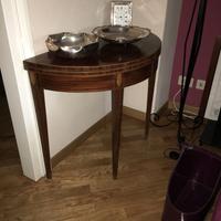 Tavolino antiquariato inglese richiudibile