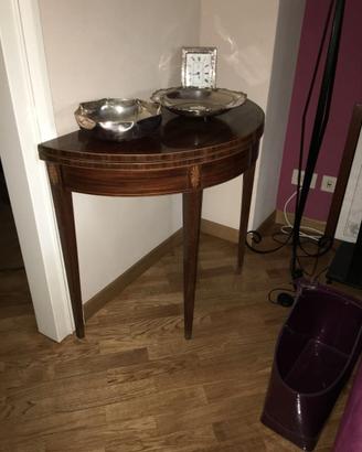 Tavolino antiquariato inglese richiudibile