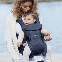BabyBjörn Marsupio One Air, Mesh 3D, Blu navy