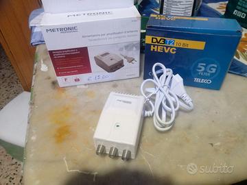 Amplificatore e alimentatore Tv