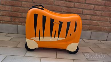 Valigia Cavalcabile Bambini Samsonite (Tigre)