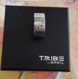 Breil anello tribe in acciaio
