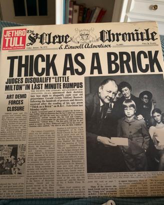 Lp vinile Jethro Tull - Thick as s Brick 1972