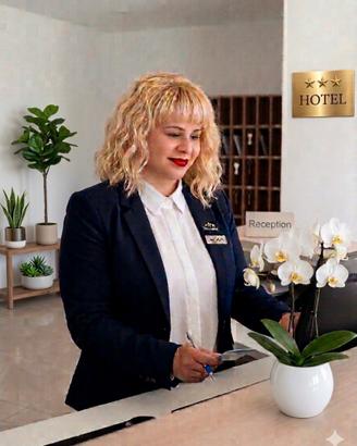 Receptionist hotel