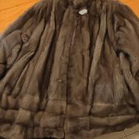 Pelliccia Visone grigio