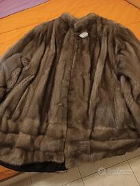 Pelliccia Visone grigio