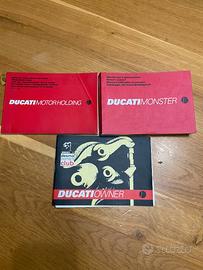 Libretto uso e manutenzione Ducati Monster colle