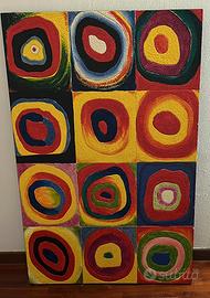 Quadro imitazione kandinsky