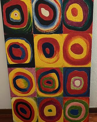 Quadro imitazione kandinsky