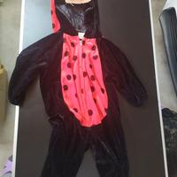 vestito coccinella per bambini