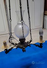 Antico lampadario primi 900