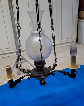 Antico lampadario primi 900