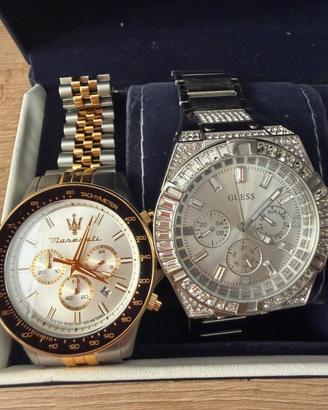 Orologi Guess e Maserati