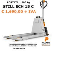 Transpallet elettrico STILL ECH 15 C