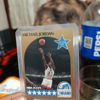 Michael Jordan card gold All stars  1990