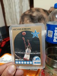 Michael Jordan card gold All stars  1990