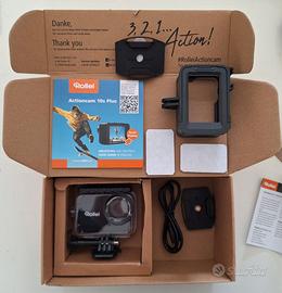 Action Cam Rollei 10S Plus NUOVA mai usata + acces