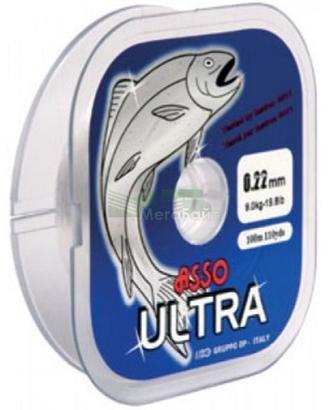 Nylon Fluorocarbon Coated Asso Ultra 100mt