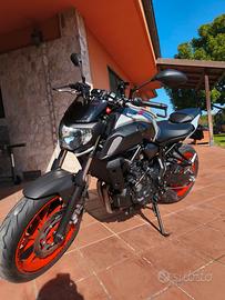 Yamaha MT-07. Ripotenziata a libretto
