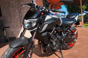 Yamaha MT-07. Ripotenziata a libretto