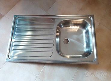 Lavandino in acciaio inox
