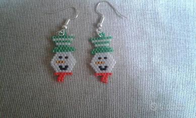 Orecchini Pupazzo di Neve