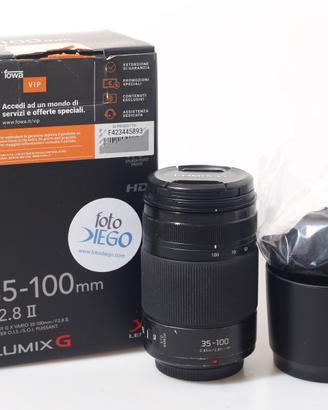 OBIETTIVO PANASONIC LUMIX G 35-100 MM F/2.8 II OIS