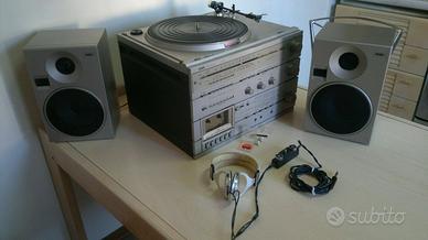 SABA Hi-Fi Pack C3100 stereo giradischi + casse