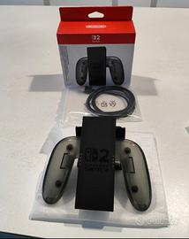 Impugnatura + ricarica joy-con Nintendo Switch 2