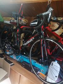 Wilier Montegrappa + mountain bike Btwin