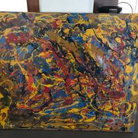 Quadro Astratto Olio su tela