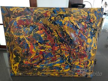 Quadro Astratto Olio su tela