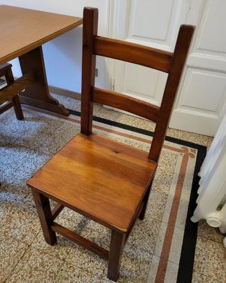 Sedie in legno